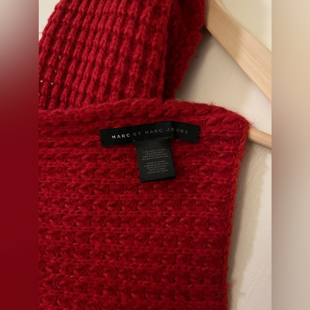 Marc by Marc Jacobs wool scarf